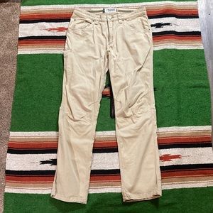 Mountain khaki stretch twill pants